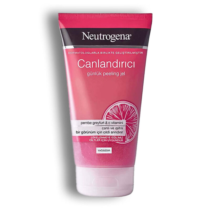 ژل لایه بردار روزانه Neutrogena Refreshingly Clear با عصاره گریپ فروت برای پوست مستعد لک حجم 150 میل - Image 1